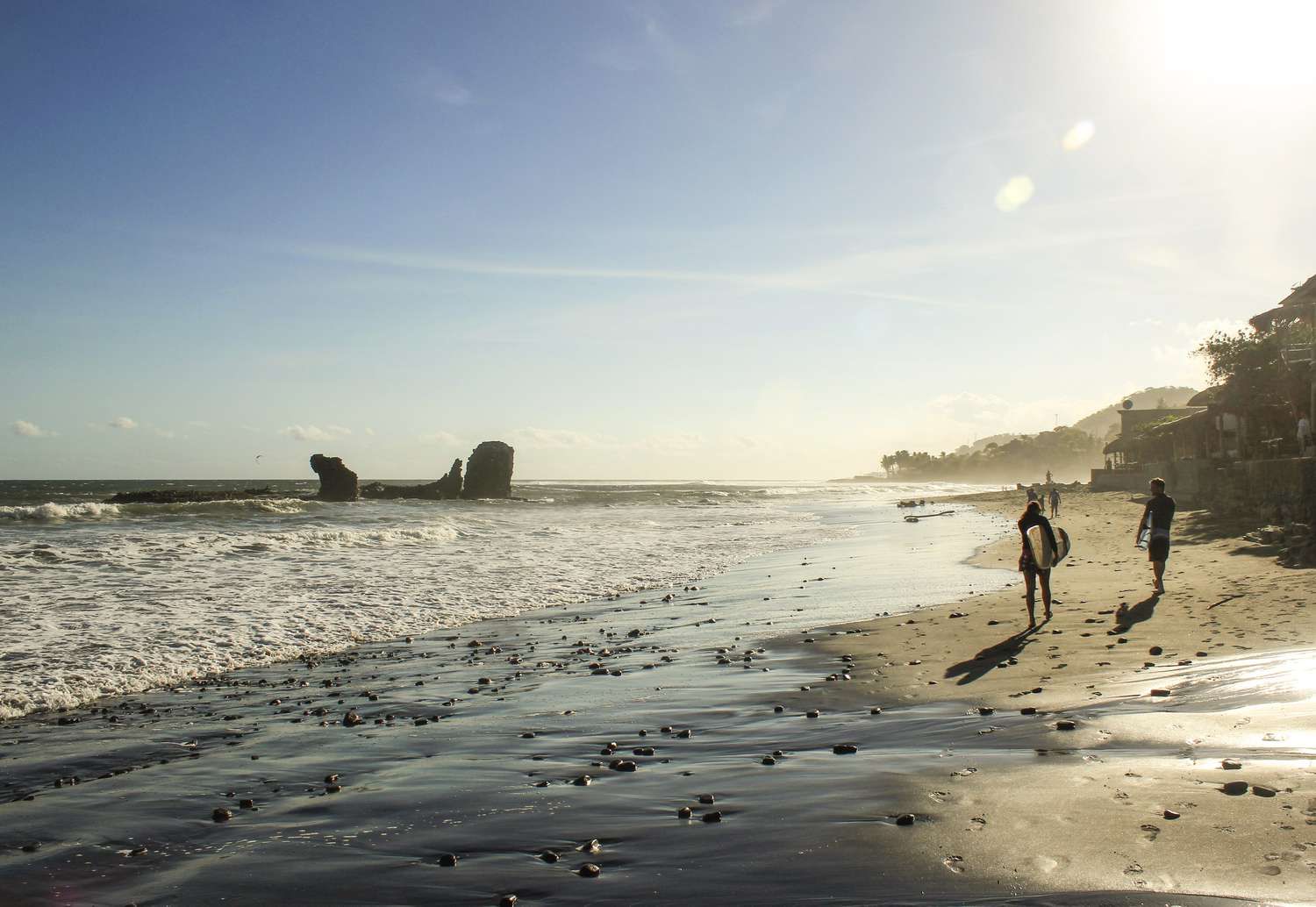 Пляж Эль Тунко (El Tunco Beach)